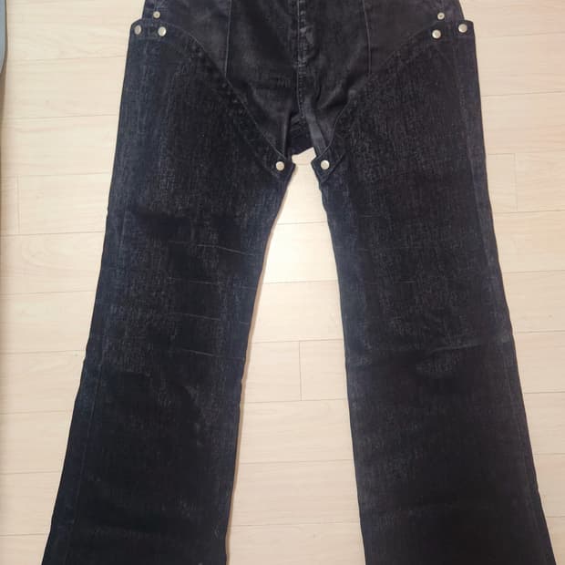 레씨토 벨벳 데님팬츠