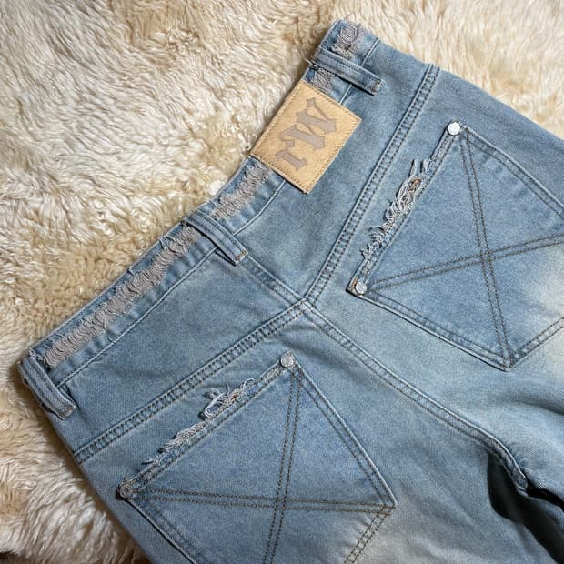 Racer worldwide denim jean 한정판