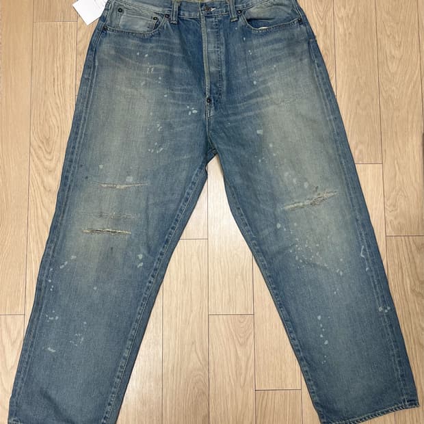 25aw 아프레쎄 no.37 데님  32 x 30 새상품