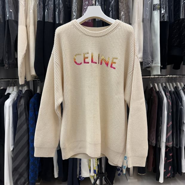 [리오브전포점] 셀린느 리브드 울 니트 