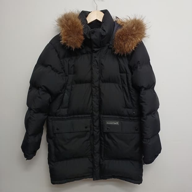 몽벨 퍼 후드 다운 파카 95