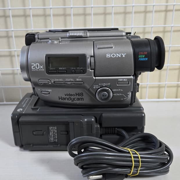 (8mm[Hi8]테이프캠코더)소니 CCD TR2