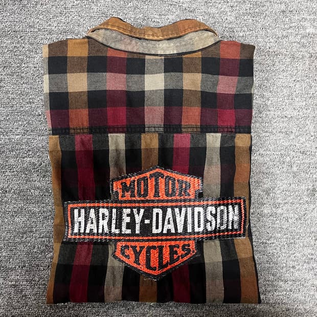 Harley Davidson flannel shirt  