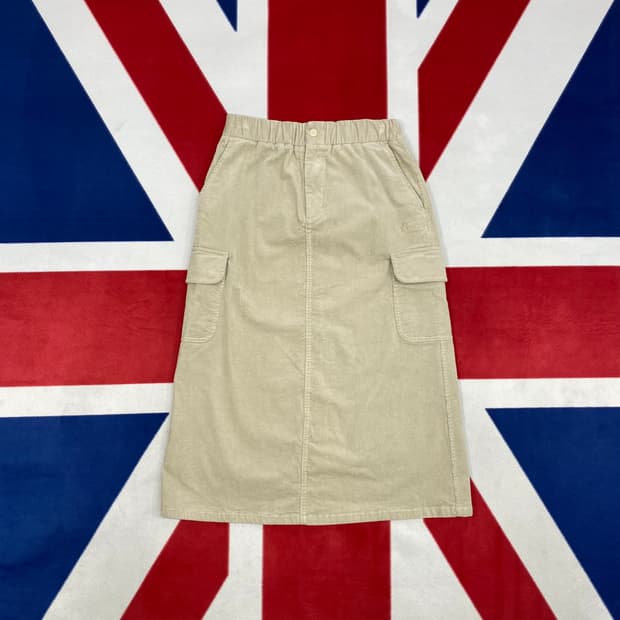 오닐 코듀로이 카고스커트 여성 S 