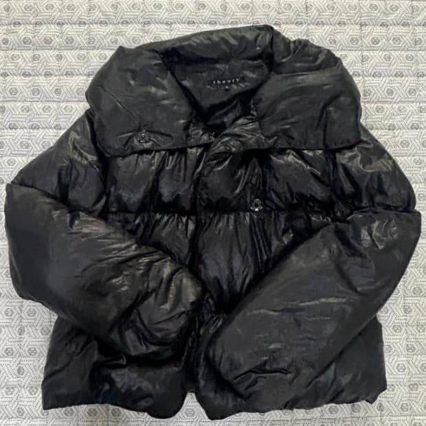 한섬 띠어리 Theory 크롭 숏 패딩 ~55