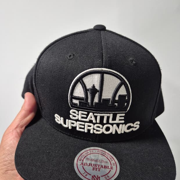 *무료배송*시애틀 슈퍼소닉스 희귀&단종 스냅백(상태A급)