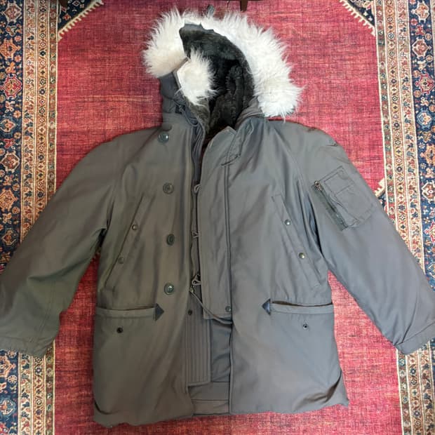 Greenbrier n3b 파카 M사이즈 80년대