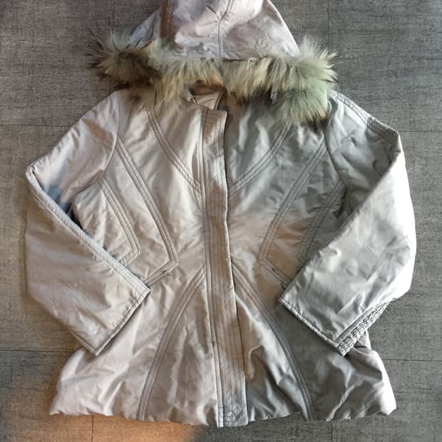 일본 Noage 핀터깔y2k긱시크 대대장 울프죠패딩자켓