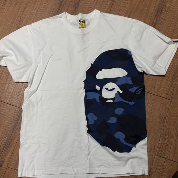 베이프 컬러 카모 사이드 빅 에이프 헤드 티 BAPE COLOR CAMO