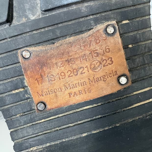 (44)마틴 마르지엘라 빈티지 컴뱃부츠