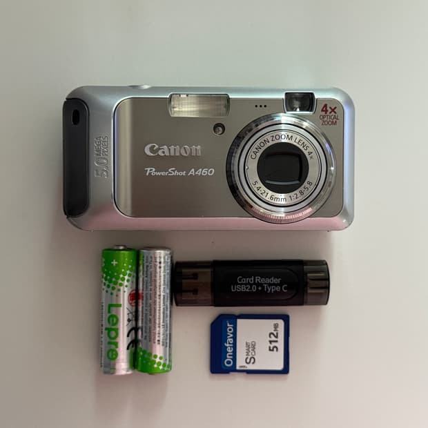 작례o) 캐논 파워샷 A460 Canon PowerShot 빈티지 디카