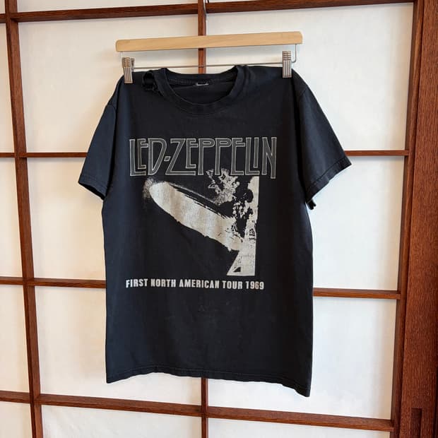 빈티지 레드 제플린 티셔츠 Led Zepplelin S