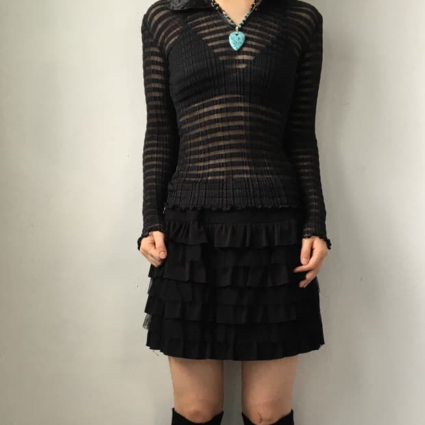 Slim fit pattern pk sleeve