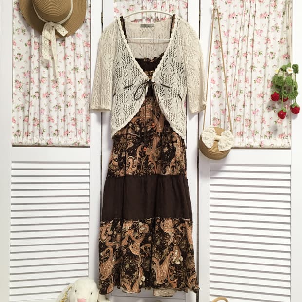 빈티지 모리걸 코디세트