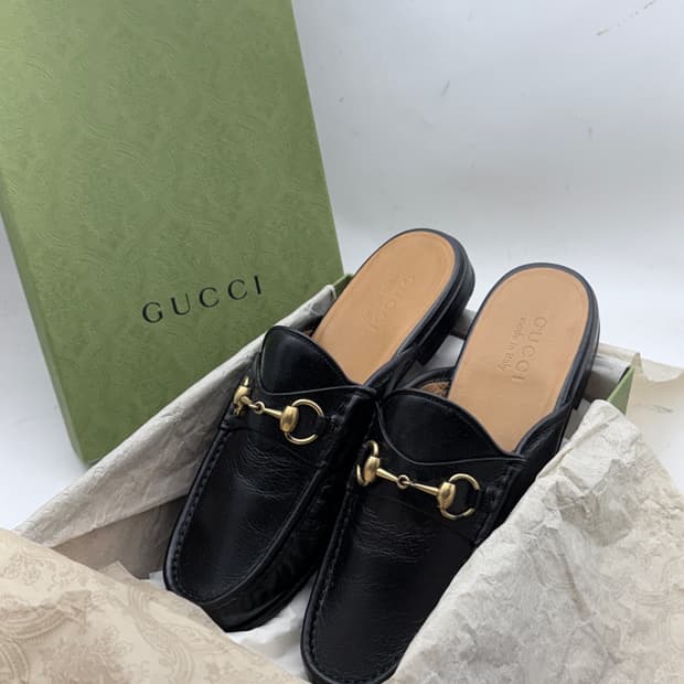 정품)구찌 홀스빗 슬리퍼