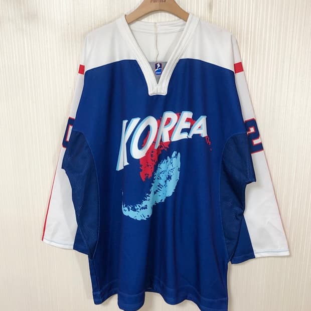 대한민국 아이스하키 국가대표 선수실착유니폼 XXL(원정) #20