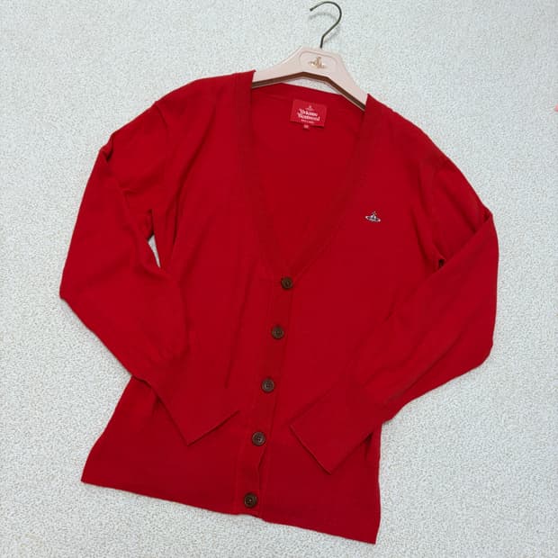 비비안웨스트우드 레드라벨 가디건 2사이즈