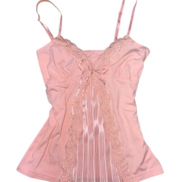 baby antic pink sleeveless