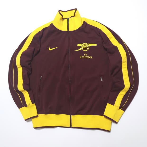 나이키 10-11 아스널 FC 트랙탑 져지 자켓