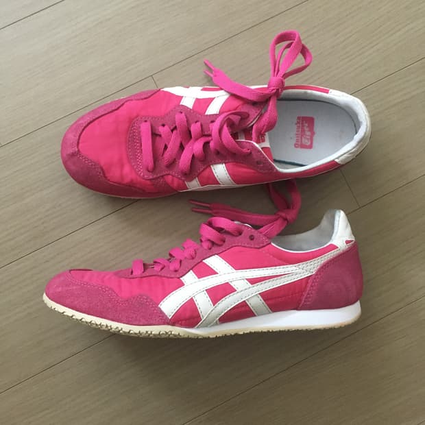 오니츠카타이거 세라노 핑크 240
