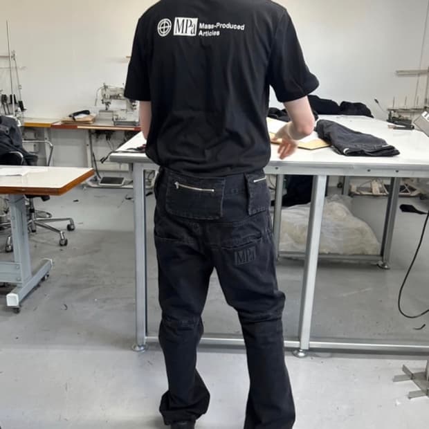 MPa bag pants black