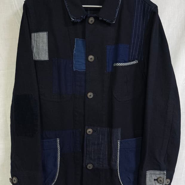 아메린드 패치워크 자켓 네이비 (amerind&co)