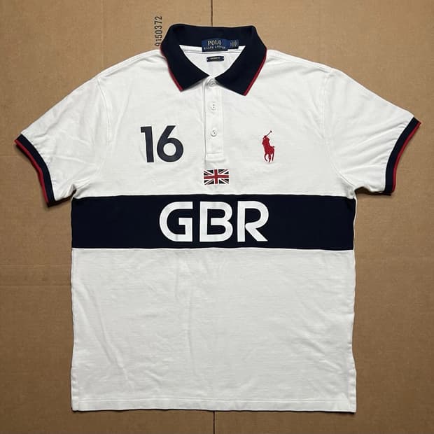폴로 랄프로렌 그레이트 브리튼 GBR 빅포니 카라티