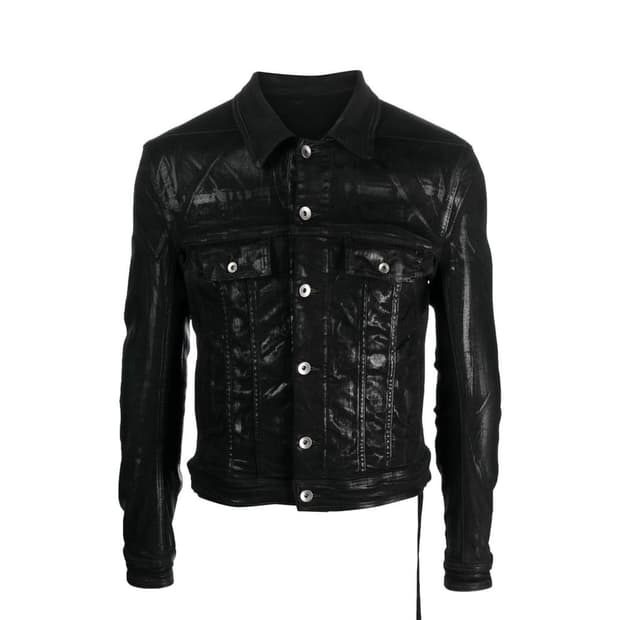 삽니다)릭오웬스 켄칼슨 왁스 코팅 트러커 자켓 sbf