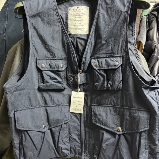 (새상품) 빈폴 피싱 베스트