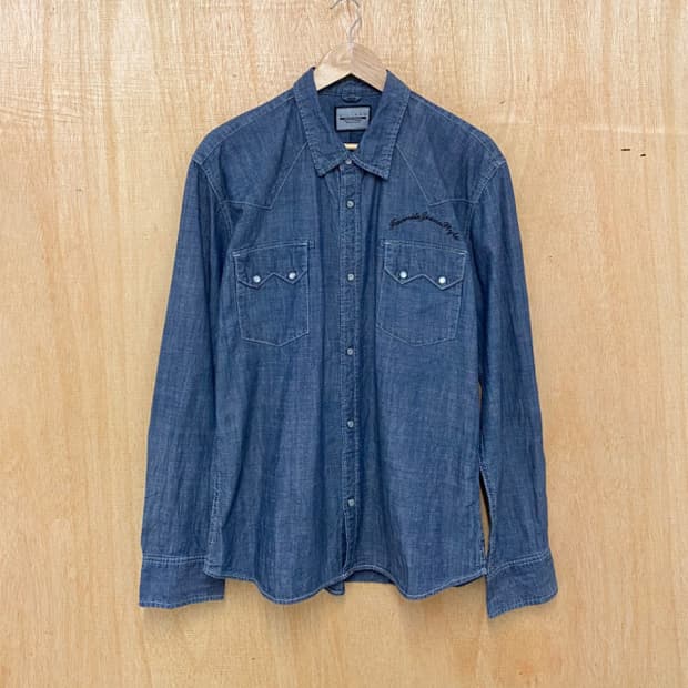 VTG western chambray shirts 웨스턴 샴브레이 셔츠