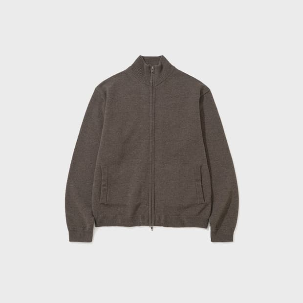 (구입) 마이라이브러리 124 니트자켓 브라운 M