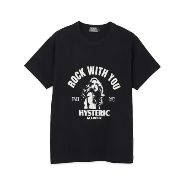 Hysteric glamour Rock with you t-shirts