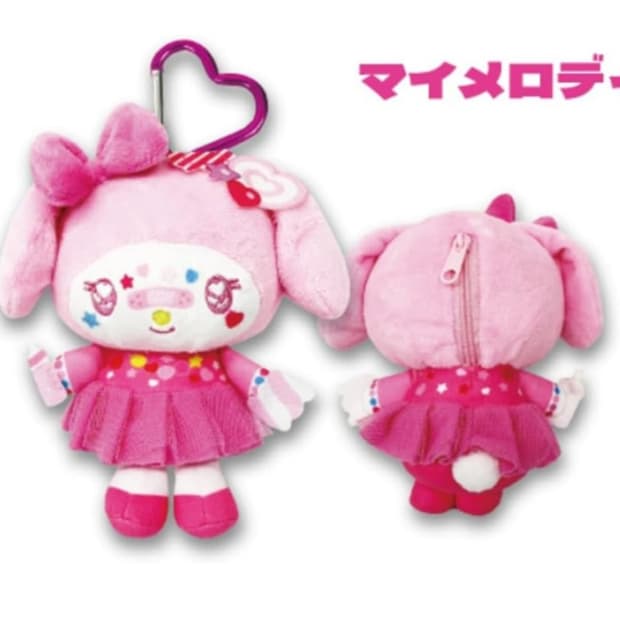 산리오 데코라 시리즈 마이멜로디 파우치