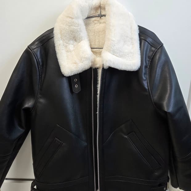 도프제이슨 솔리드 무톤 자켓 L