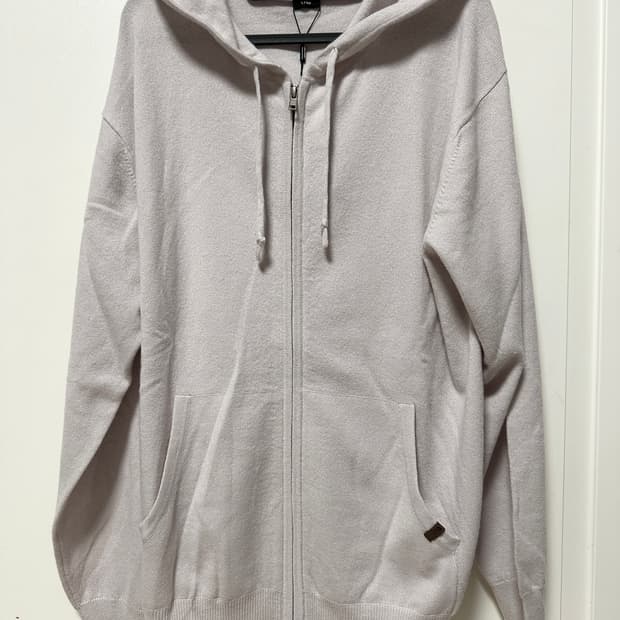 노스페이스 캐시미어 100% 후드 집업 새상품 L