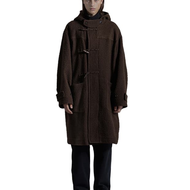 브라운야드 카센티노 더플코트 브라운 5사이즈