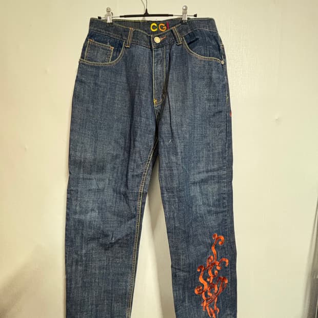 Vintage coogi denim pants