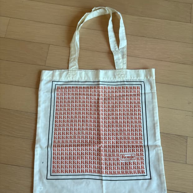 Rouje 패턴 에코백 🍊