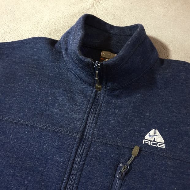 나이키 acg 올드스쿨 폴라텍 플리스 집업 자켓 L 110