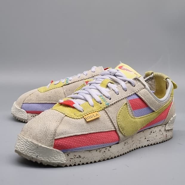 나이키 x유니온 코르테즈 레몬스니커즈245