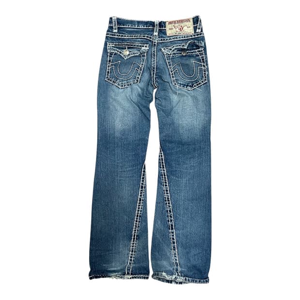 트루릴리젼 JOEY SUPER T 스티치 데님 팬츠