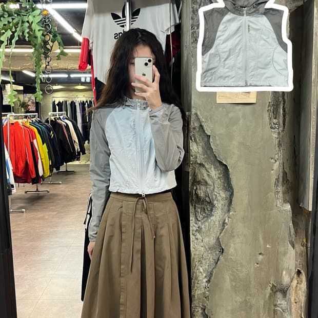 엄브로 볼레로 바람막이 그레이 85 #csz1940