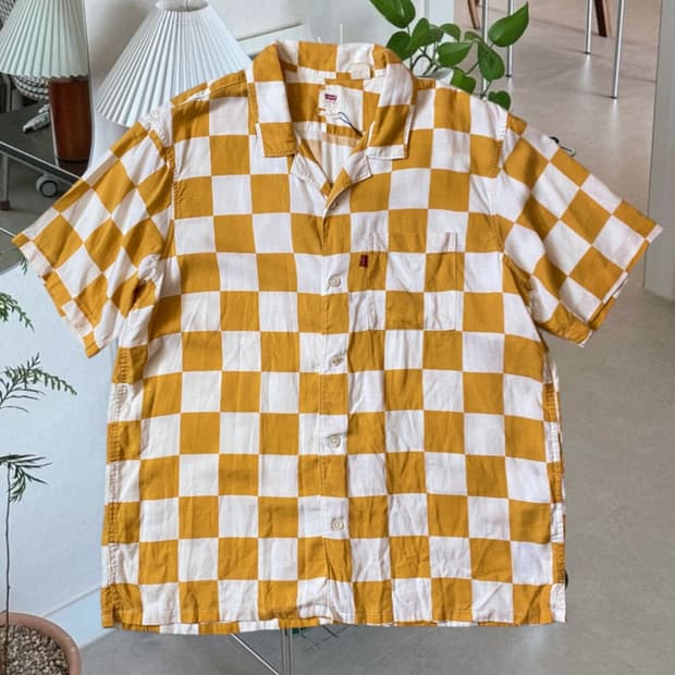 리바이스 1/2 체크 셔츠 (Man XL) AB0239