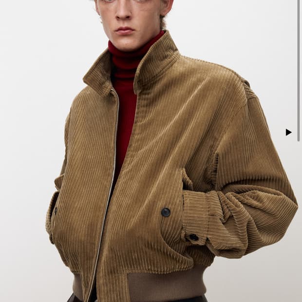 토니웩 이탈리안 코듀로이 해링턴 베이지 카키 L,xL