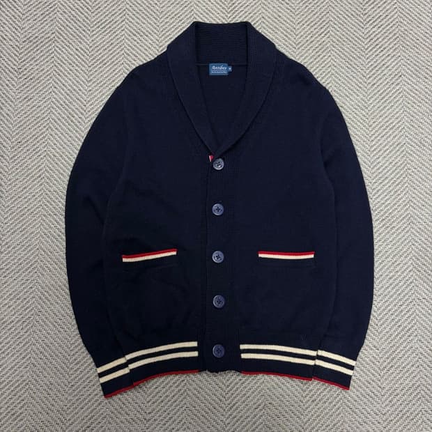 Antibes 숄카라 니트 가디건 v4650