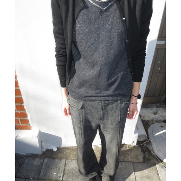 vintage glitter knit