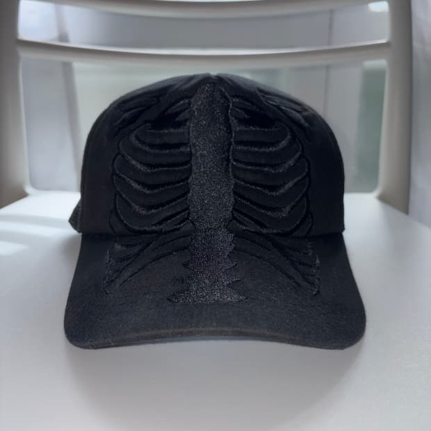 vanson leathers skeleton mesh cap