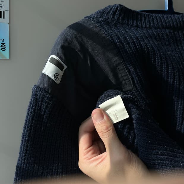 Wtaps 코만도 니트 네이비 XL