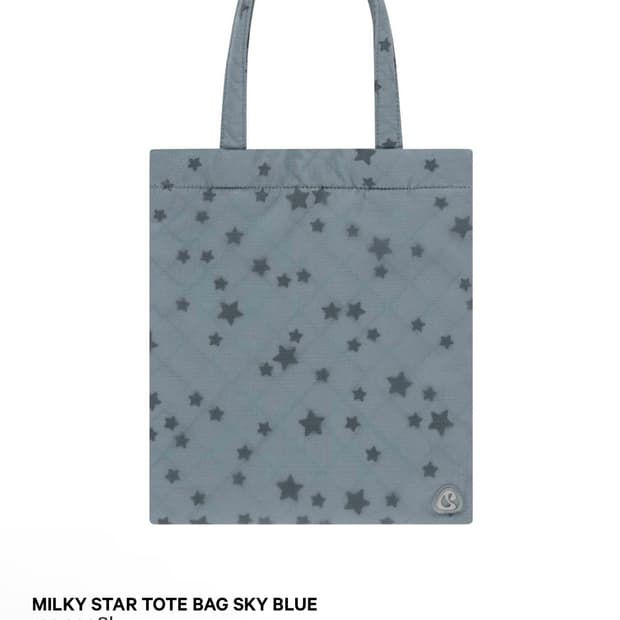 코이세이오 MILKY STAR TOTE BAG