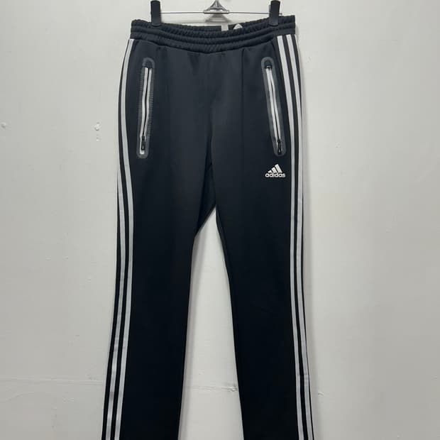 아디다스 블랙 여성 3선 트랙 팬츠 M 